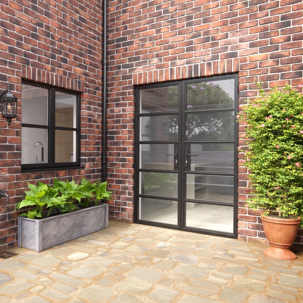 Aluminium patio doors