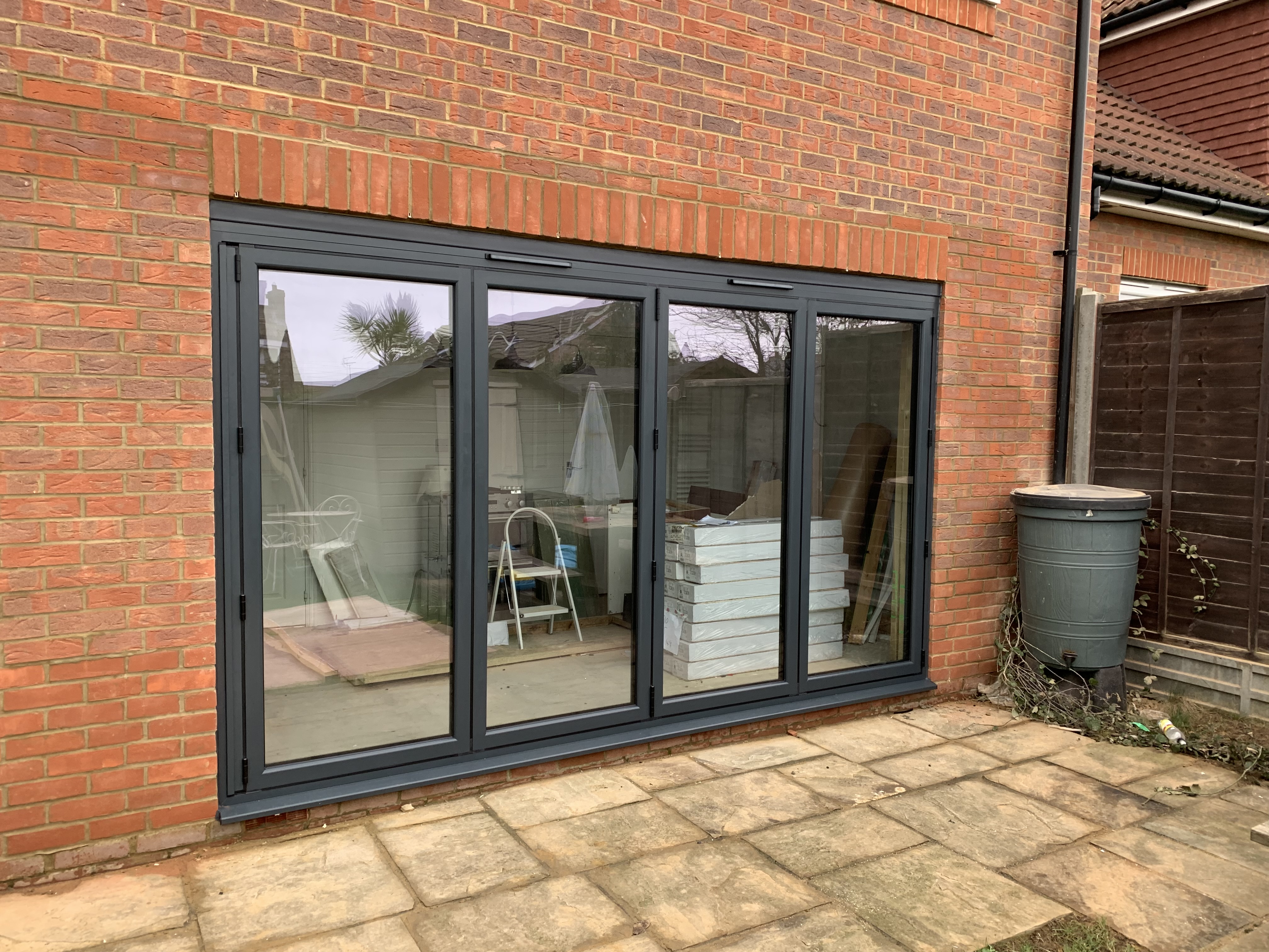 Aluminium bi-fold doors